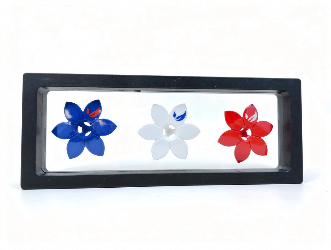Coffret PATRIOTE - 3 Flammes flottantes