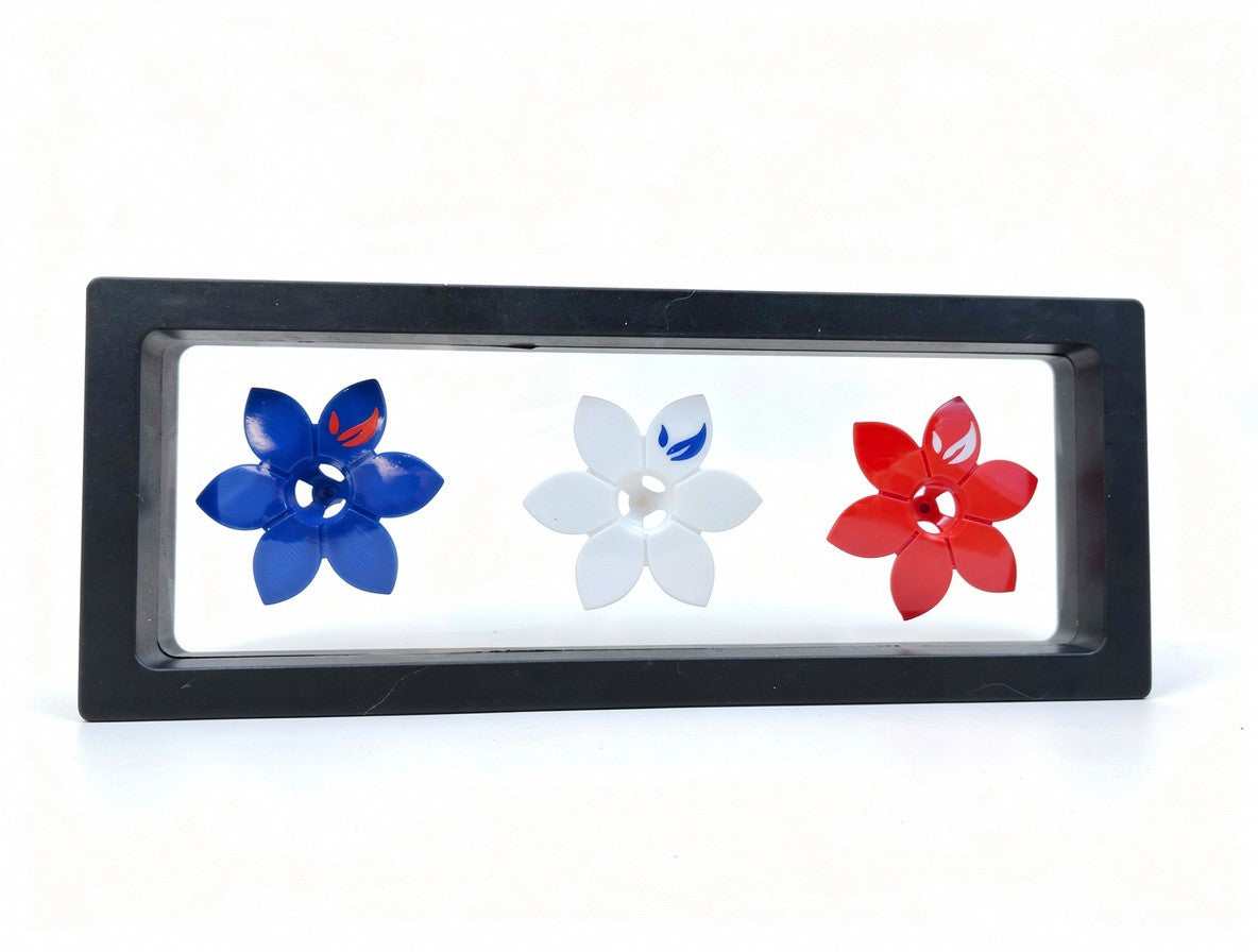 Coffret PATRIOTE - 3 Flammes flottantes