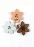 Coffret TERRE ET VIE - 3 Flammes flottantes