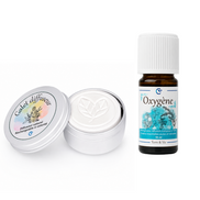 Duo : galet diffuseur feuilles + huile essentielle au choix