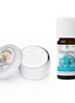 Duo : galet diffuseur feuilles + huile essentielle au choix