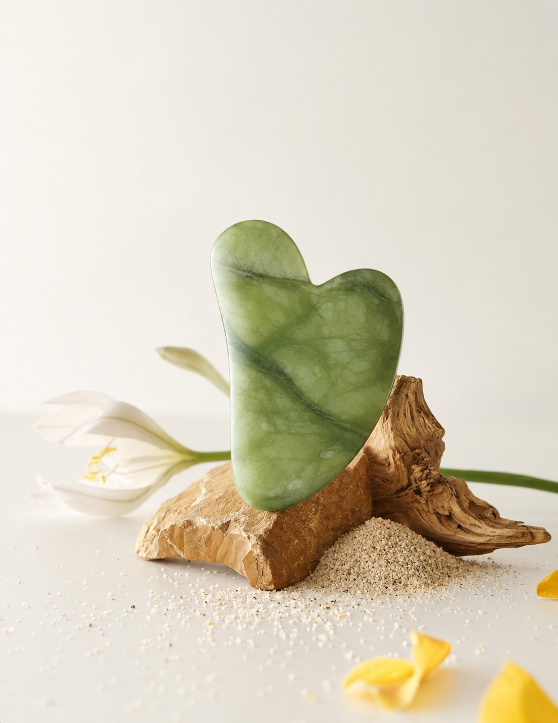 gua sha en pierre