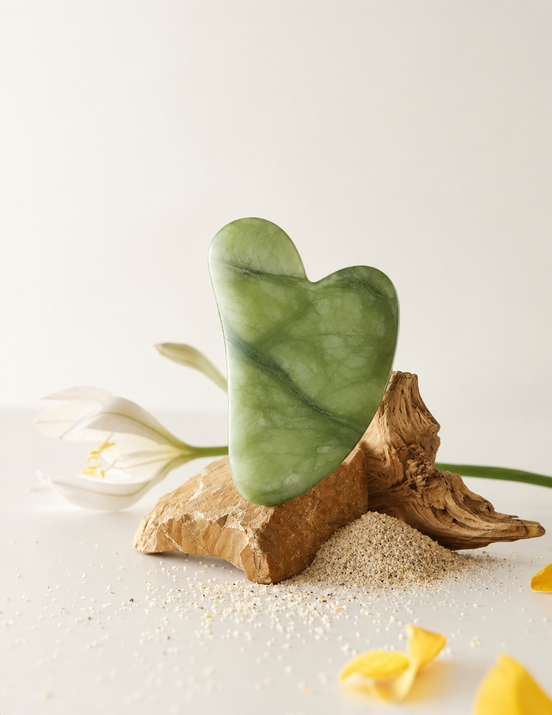 gua sha en pierre