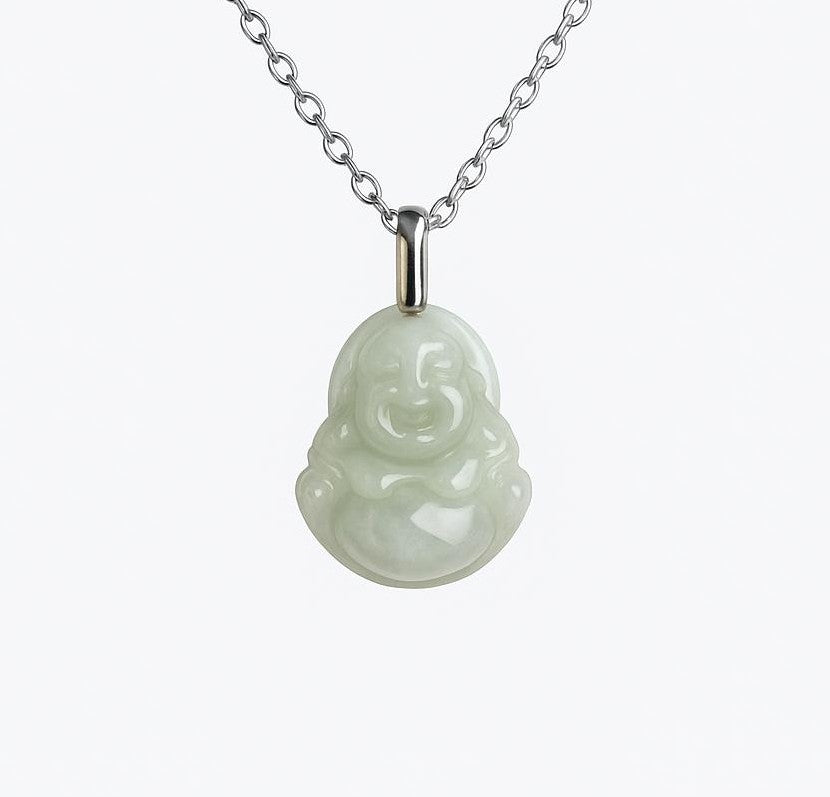 Jade Buddha pendant