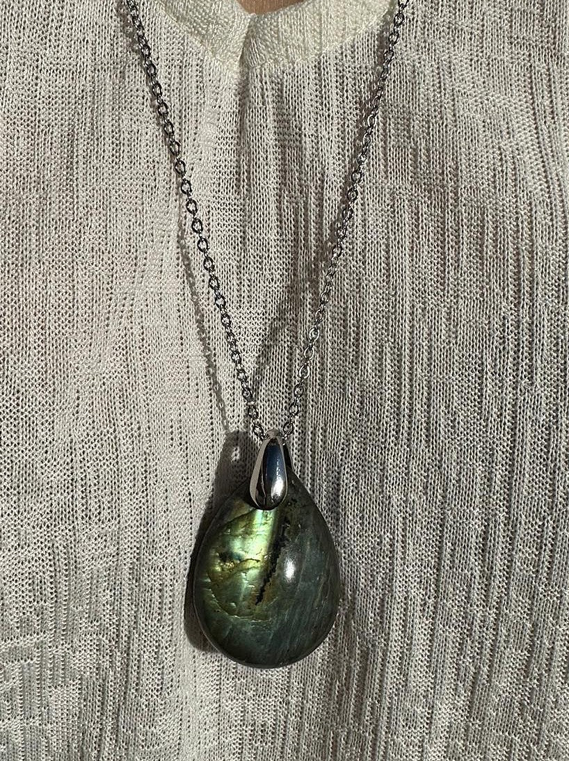 PENDENTIFS EN LABRADORITE