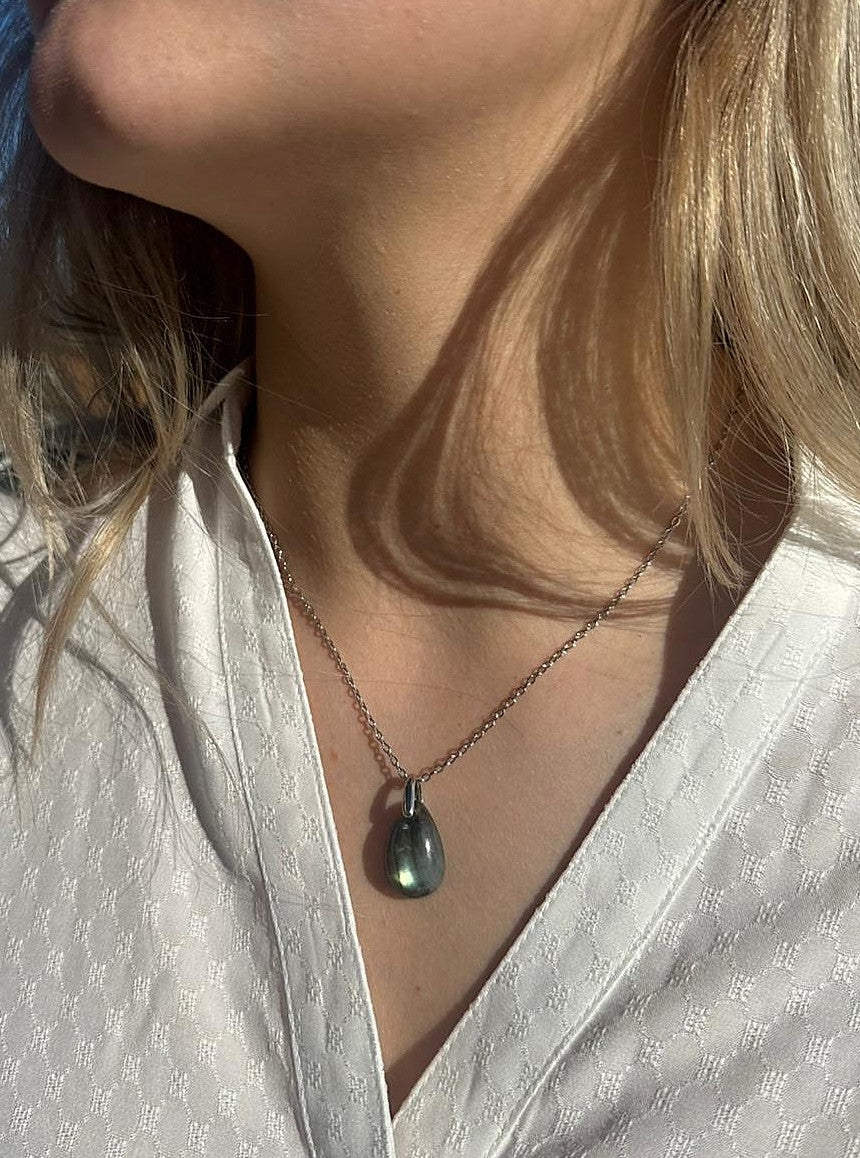 PENDENTIFS EN LABRADORITE
