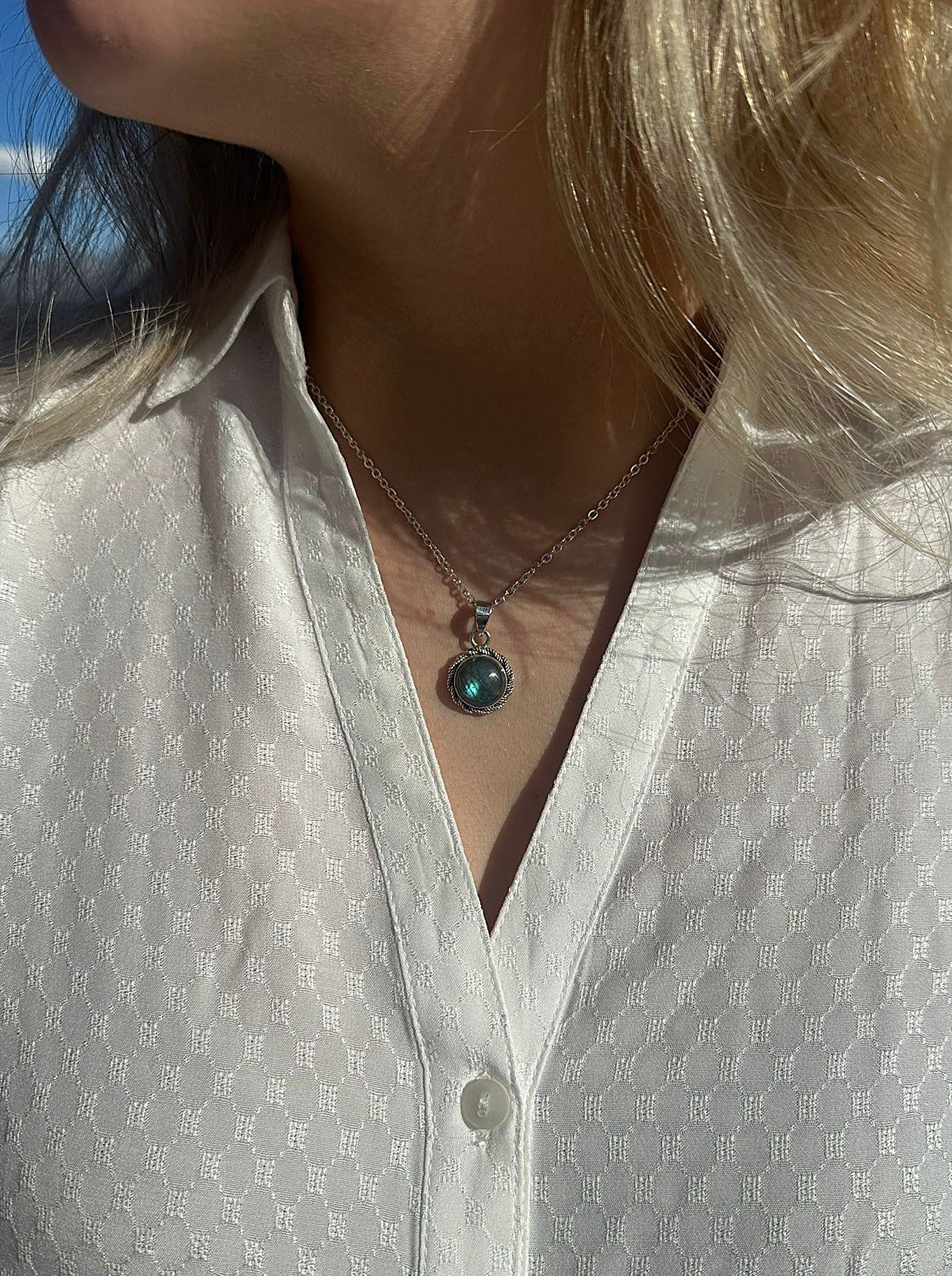 PENDENTIFS EN LABRADORITE