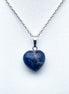 PENDENTIF CŒUR - SODALITE