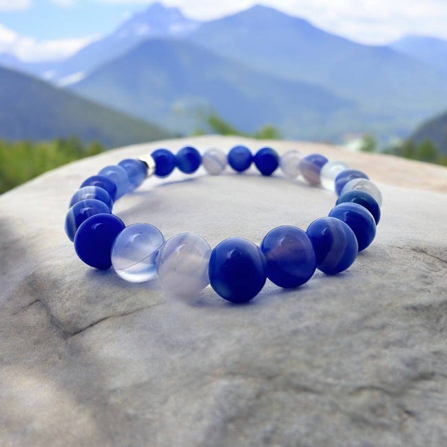 Bracelet enfant - Calcédoine