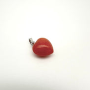 PENDENTIF CŒUR - AVENTURINE ROUGE