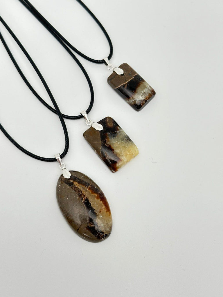 Pendentif en Septaria
