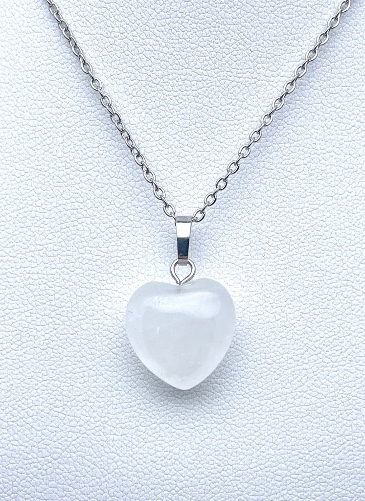 PENDENTIF CŒUR - CRISTAL DE ROCHE