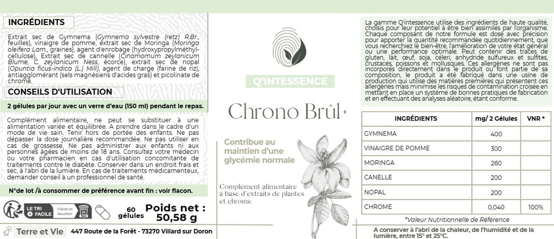 - CHRONO BRÛL+ -