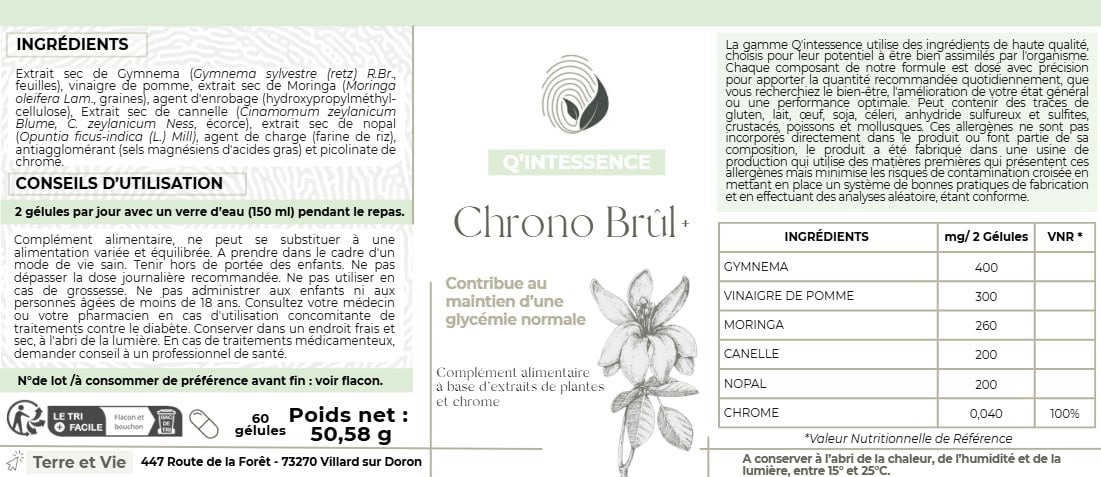 - CHRONO BRÛL+ -