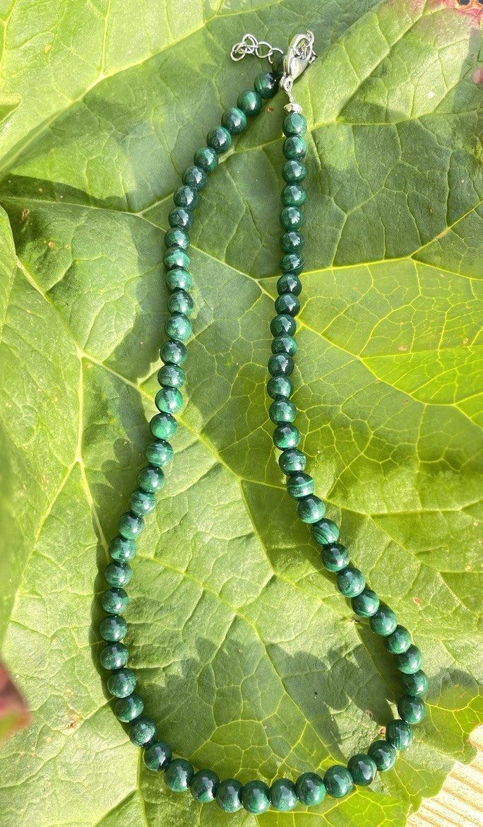 Bracelet ou Collier en Malachite
