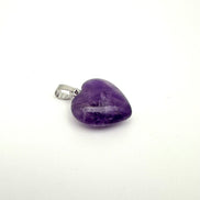 PENDENTIF CŒUR - AMETHYSTE