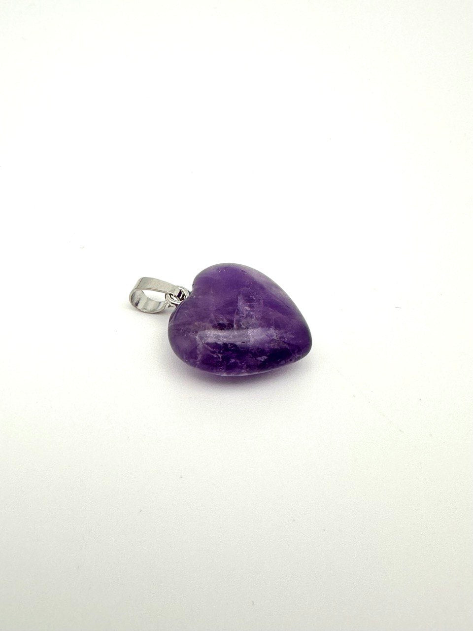 PENDENTIF CŒUR - AMETHYSTE