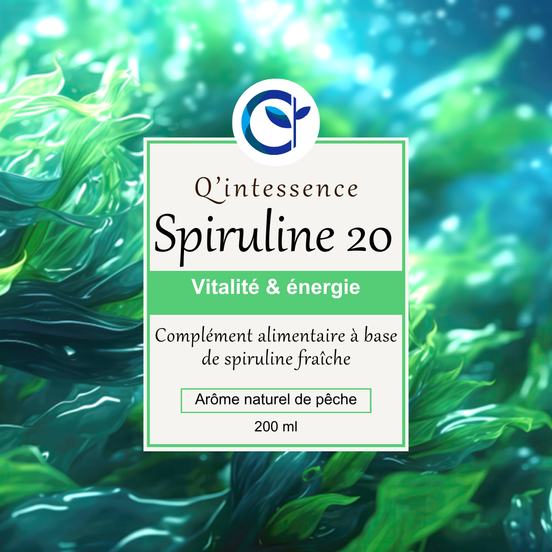 - SPIRULINE FRAICHE 20g -
