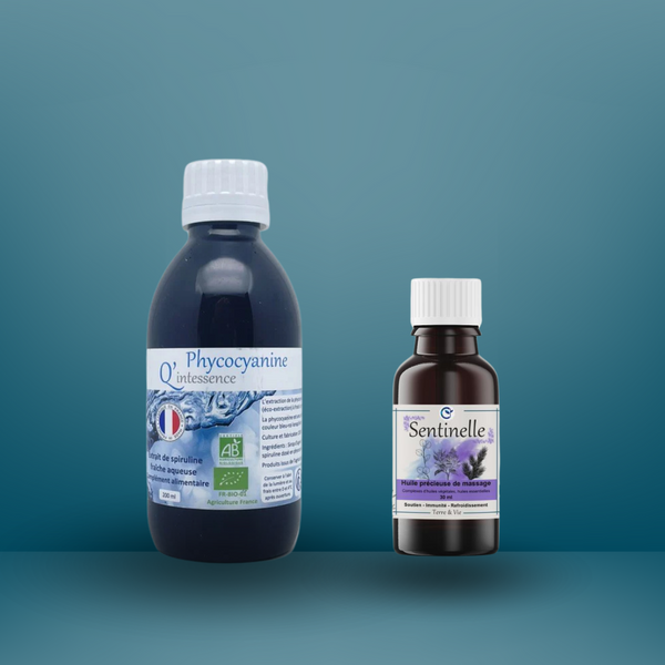 Coffret IMMUNITE : Phycocyanine et Sentinelle (ref036)