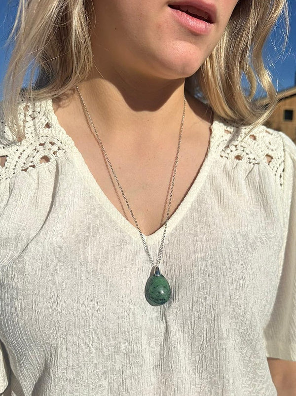 Pendentif en zoïsite