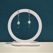 BO Apatite bleue et Pierre de lune